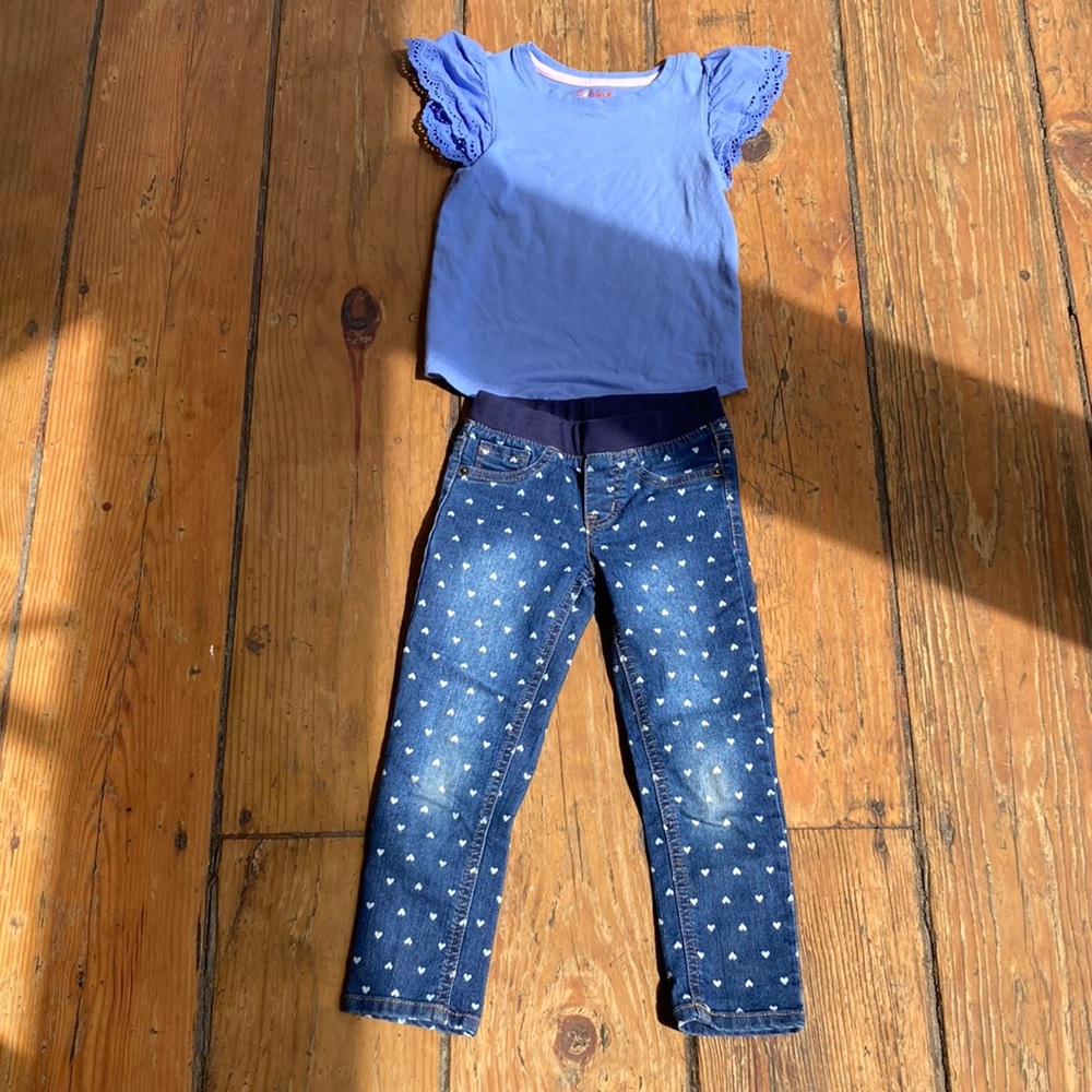 Cat & Jack girls outfit size 4T